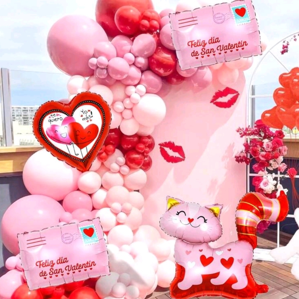 Valentine's Day Balloon Decoration Set